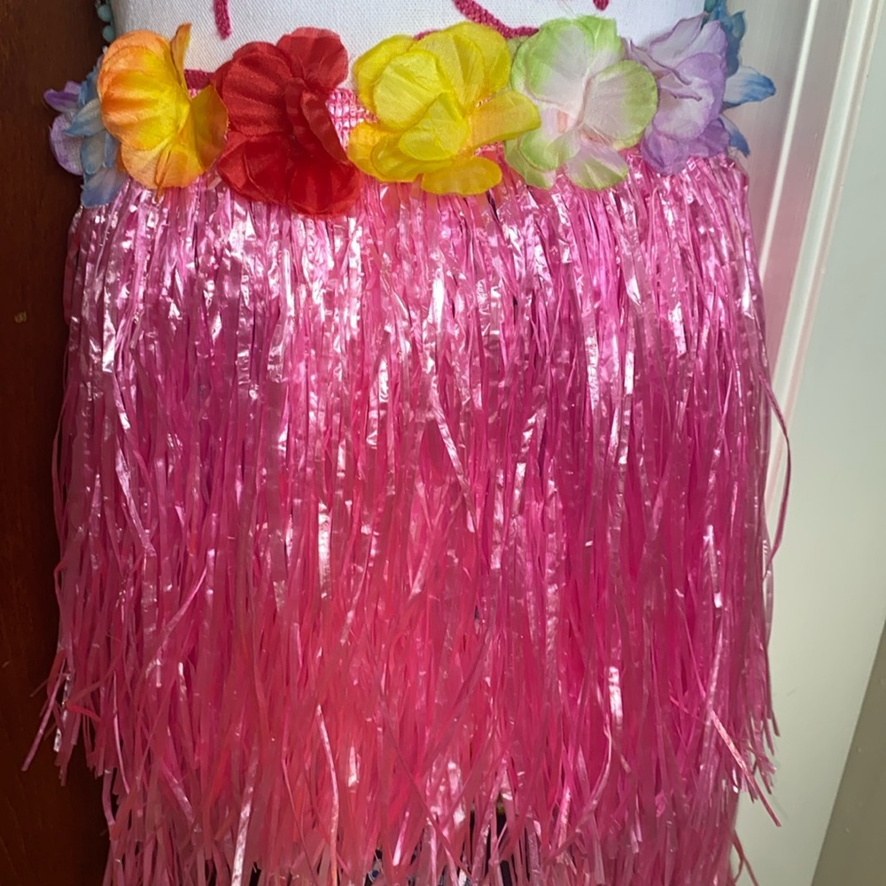 COPY - Hula skirt girls Velcro closure. 27.5 inches length waist and 16 inches …